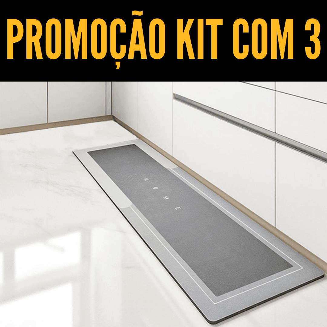 Tapete Antiderrapante e Absorvente Premium - Lojas Casa Saintelle