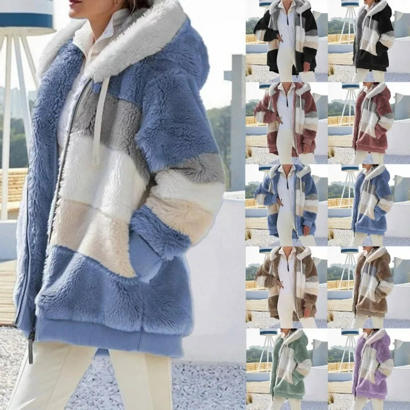 Casaco Parka Feminina Oversized Acolchoada Conforto Premium - (Promoção de Inverno 2025)