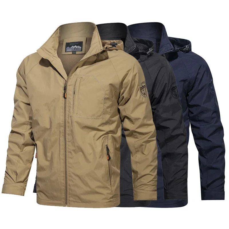 Jaqueta Tática Masculina Impermeável - (Promoção de Inverno 2025)