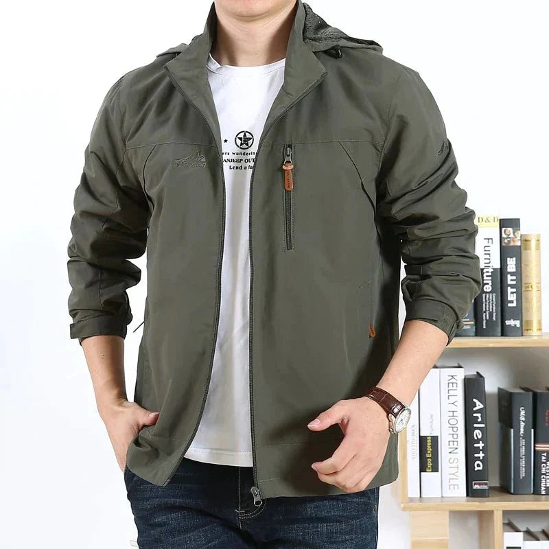 Jaqueta Masculina Tática Impermeável - (Promoção de Inverno 2025)