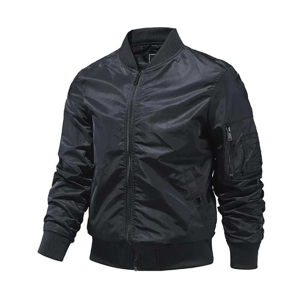 Jaqueta Masculina Bomber Monocromática - (Promoção de Inverno 2025)