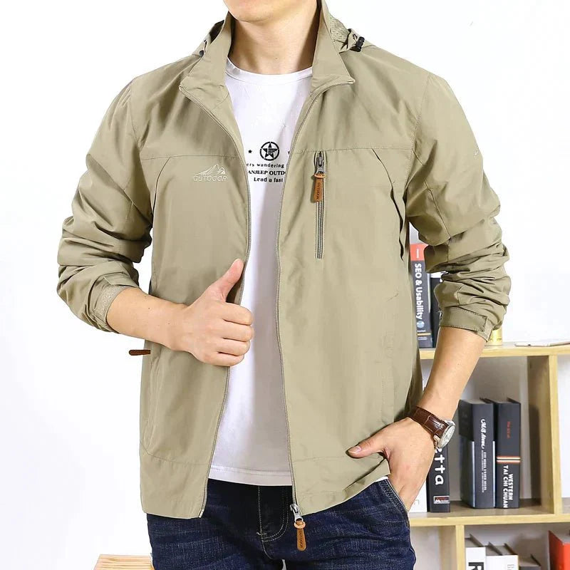 Jaqueta Masculina Tática Impermeável - (Promoção de Inverno 2025)