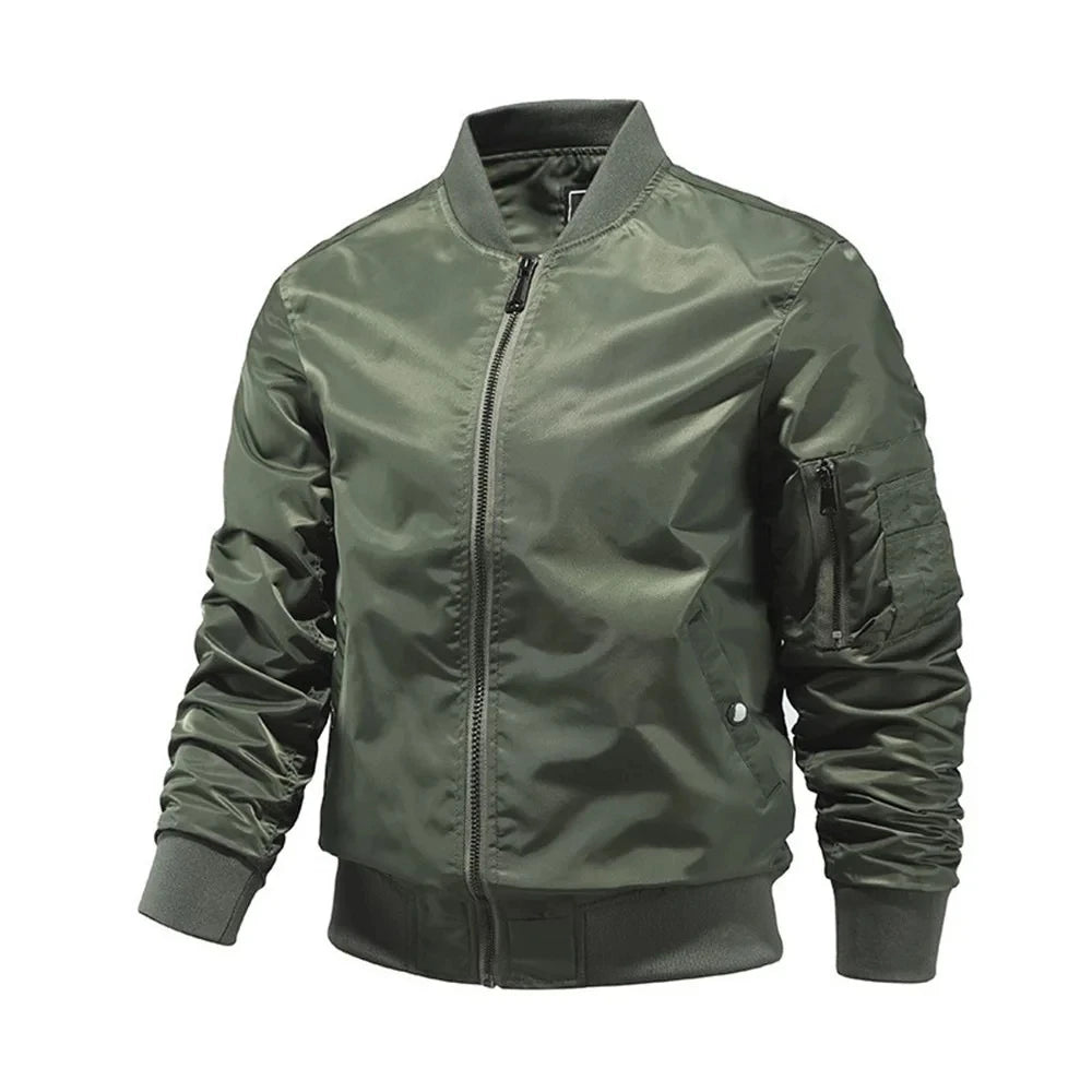Jaqueta Masculina Bomber Monocromática - (Promoção de Inverno 2025)