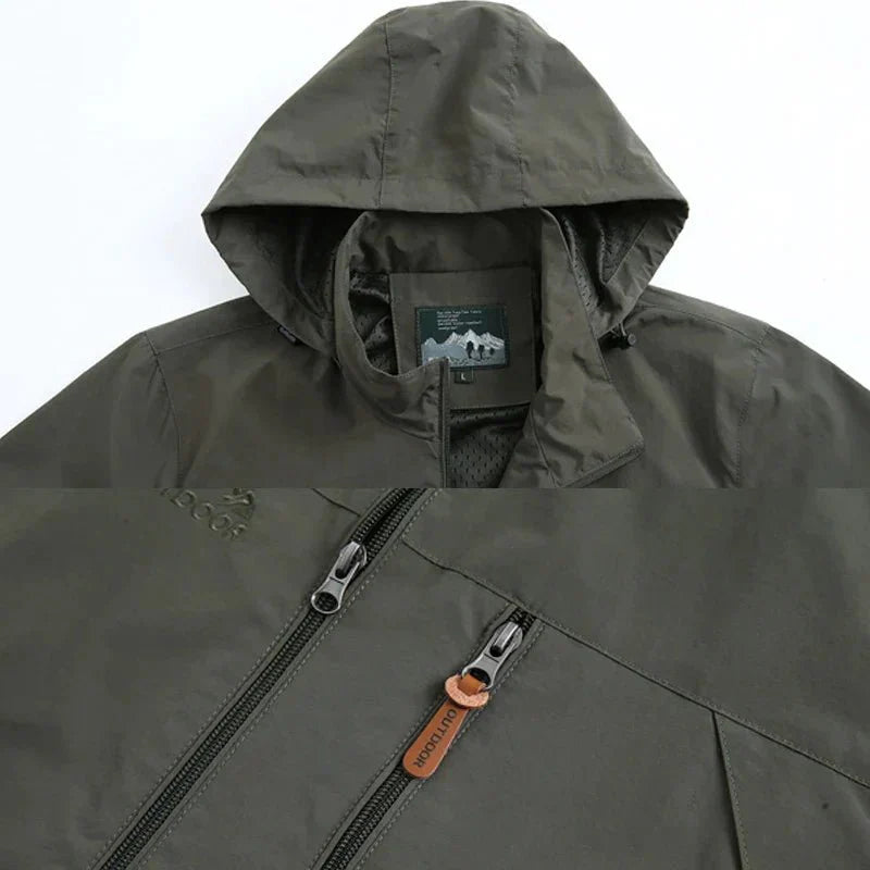 Jaqueta Masculina Tática Impermeável - (Promoção de Inverno 2025)