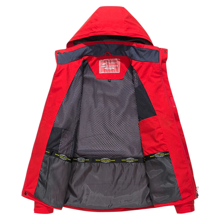 Jaqueta Masculina Impermeável para Trilha e Pesca com Proteção Contra Vento - (Promoção de Inverno 2025)