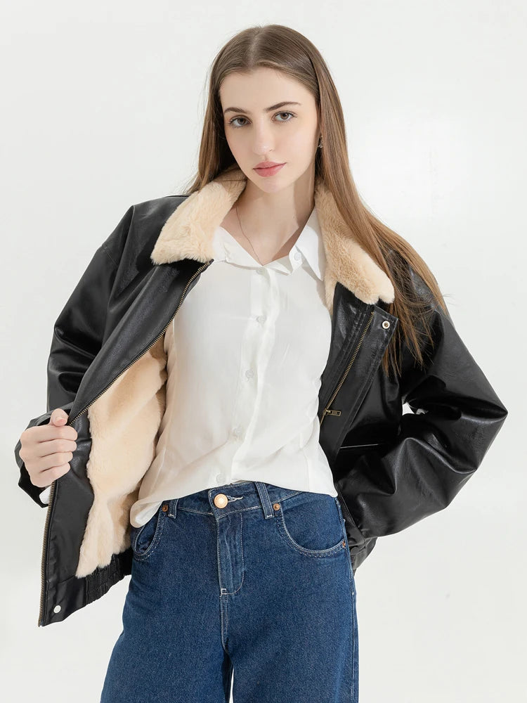 Jaqueta Feminina Para Inverno Estilo Vintage - (Promoção de Inverno 2025)