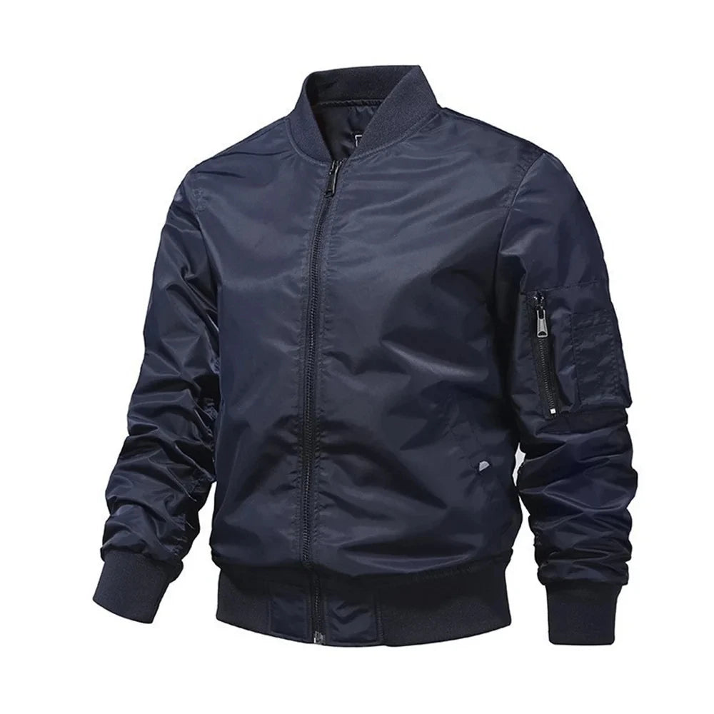 Jaqueta Masculina Bomber Monocromática - (Promoção de Inverno 2025)
