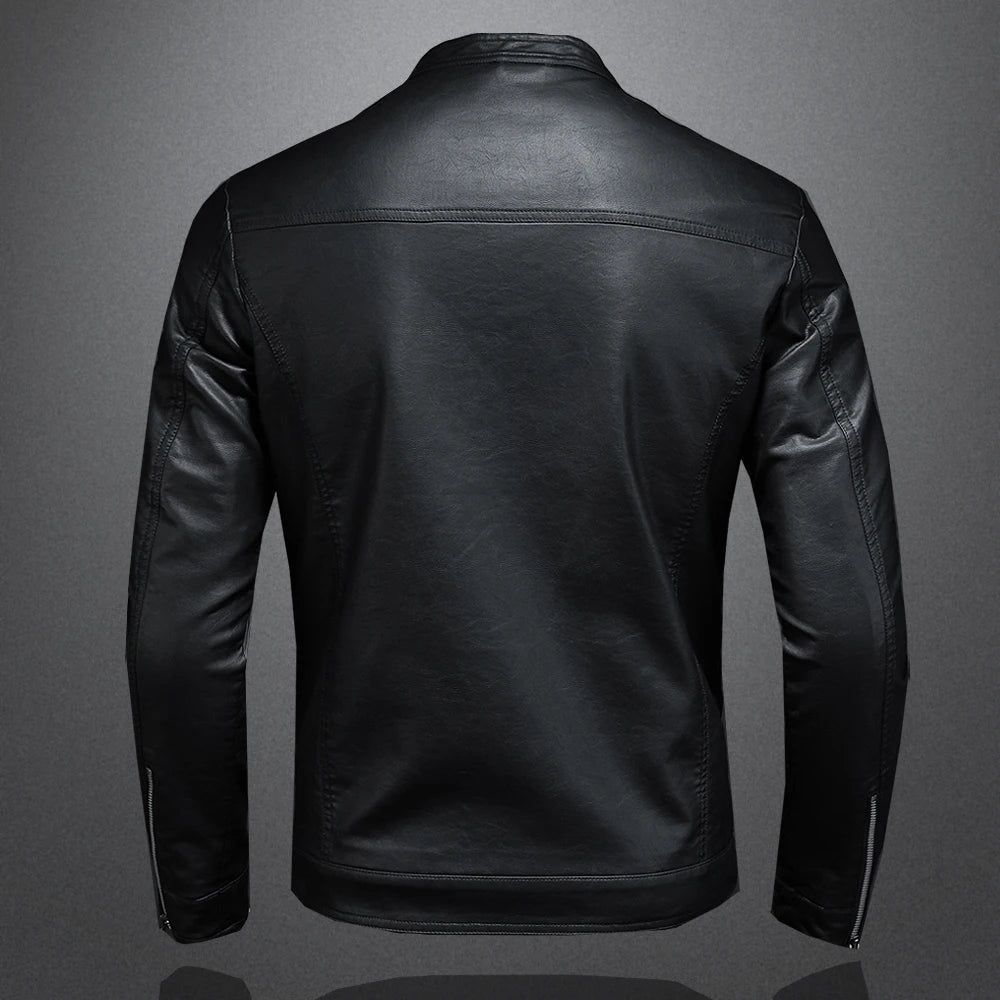 Jaqueta Masculina Gola Alta Slim - (Promoção de Inverno 2025)