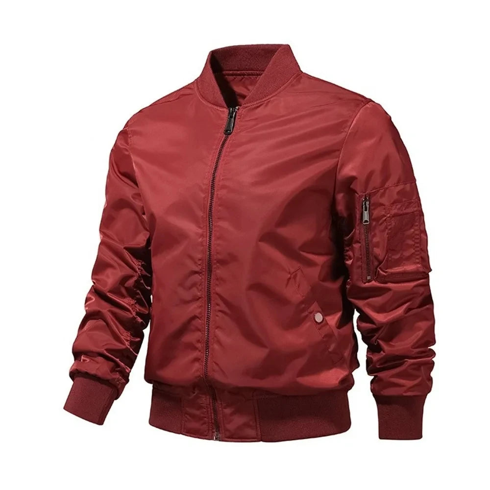 Jaqueta Masculina Bomber Monocromática - (Promoção de Inverno 2025)