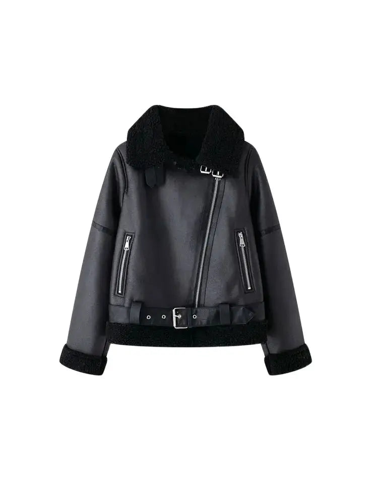 Jaqueta Feminina Para Inverno Estilo Elegante com Detalhe em Cinto - (Promoção de Inverno 2025)
