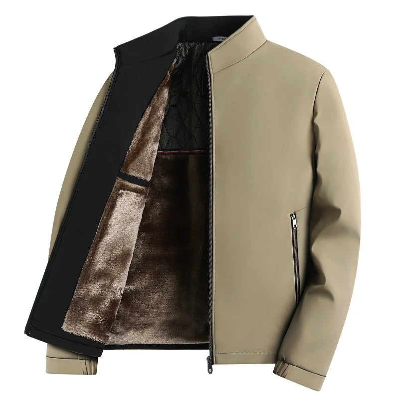 Jaqueta Masculina Peluciada Para Inverno com Forro – (Promoção de Inverno 2025)