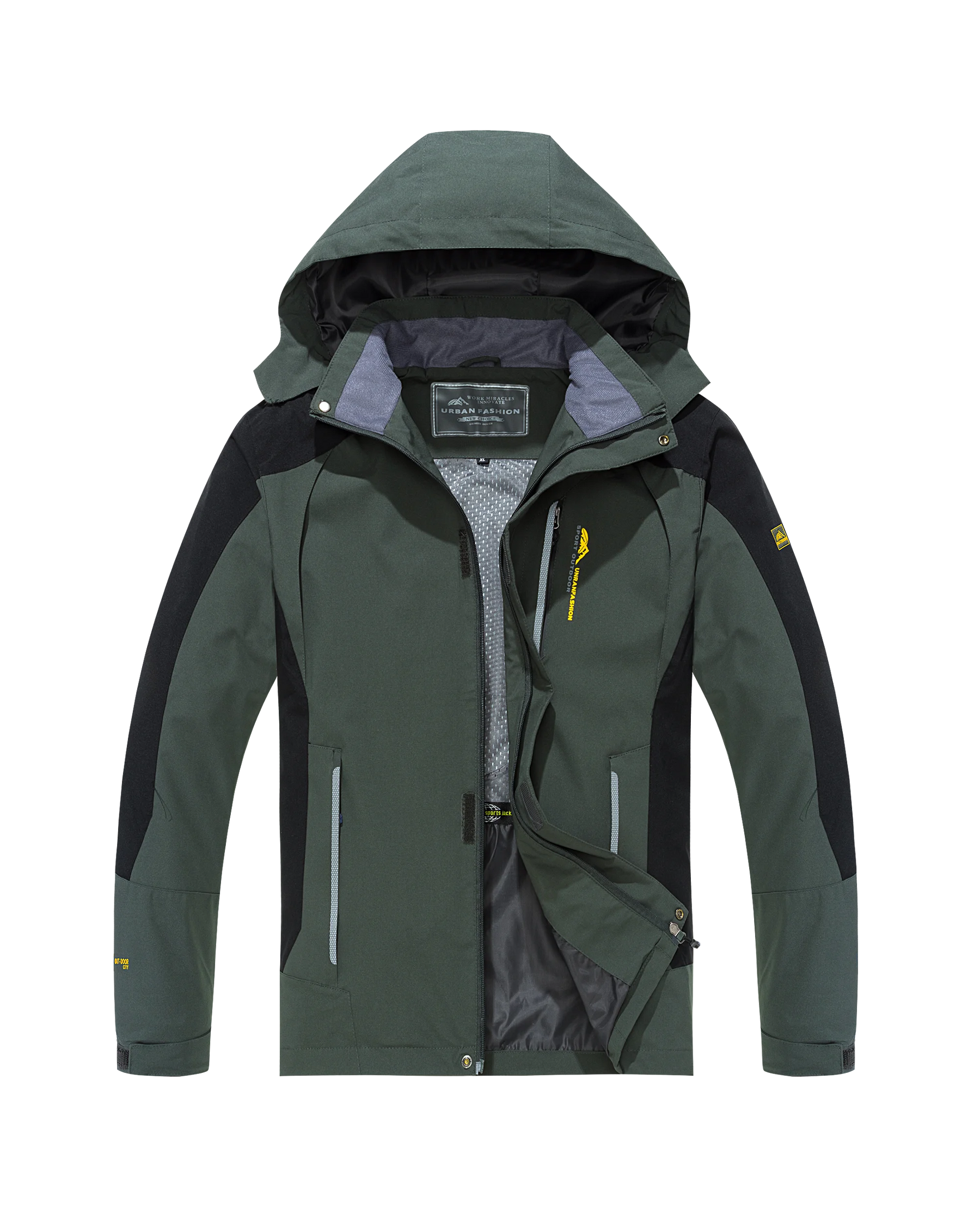 Jaqueta Masculina Impermeável para Trilha e Pesca com Proteção Contra Vento - (Promoção de Inverno 2025)