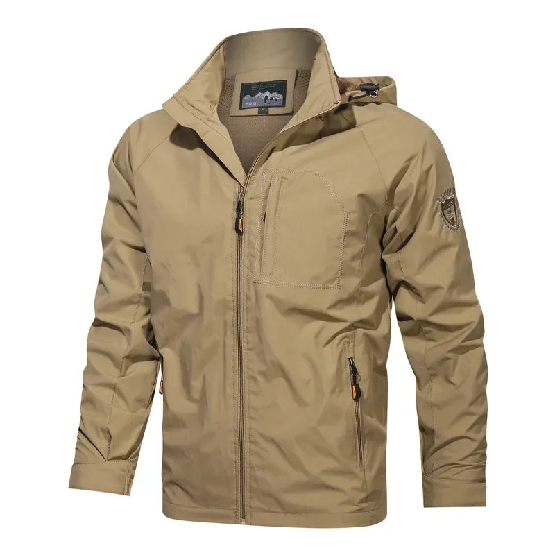 Jaqueta Tática Masculina Impermeável - (Promoção de Inverno 2025)