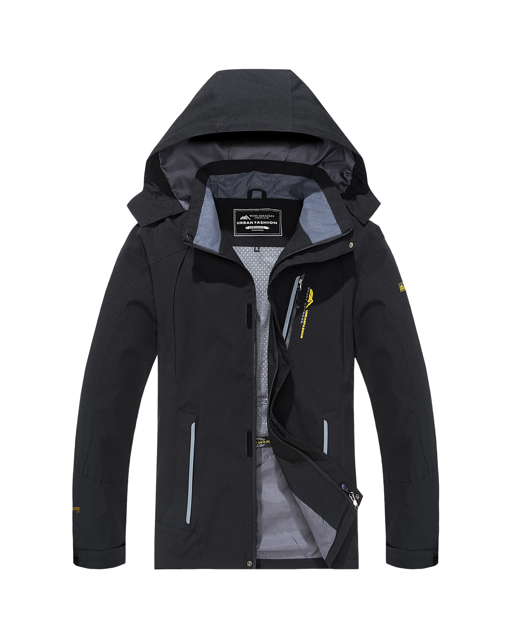 Jaqueta Masculina Impermeável para Trilha e Pesca com Proteção Contra Vento - (Promoção de Inverno 2025)