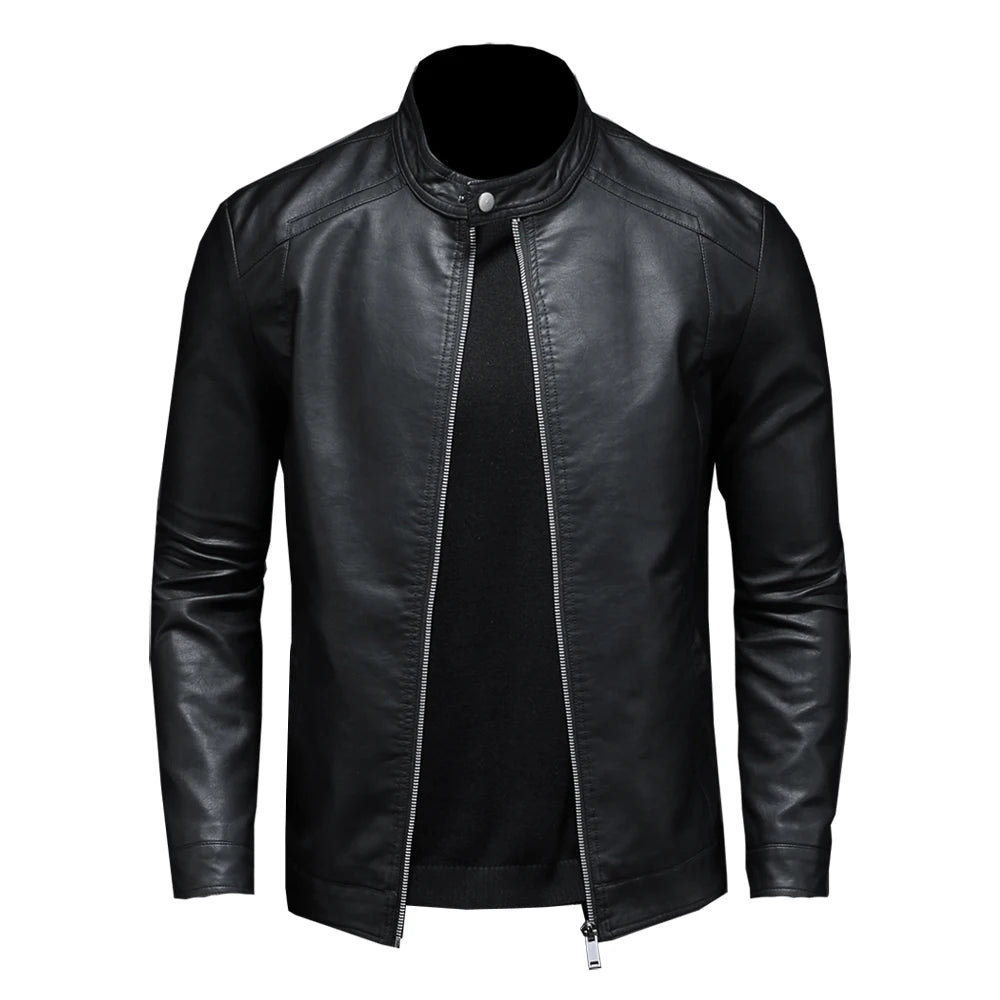 Jaqueta Masculina Gola Alta Slim - (Promoção de Inverno 2025)