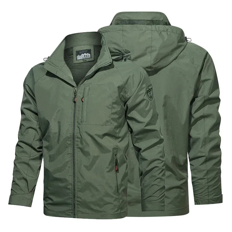 Jaqueta Tática Masculina Impermeável - (Promoção de Inverno 2025)