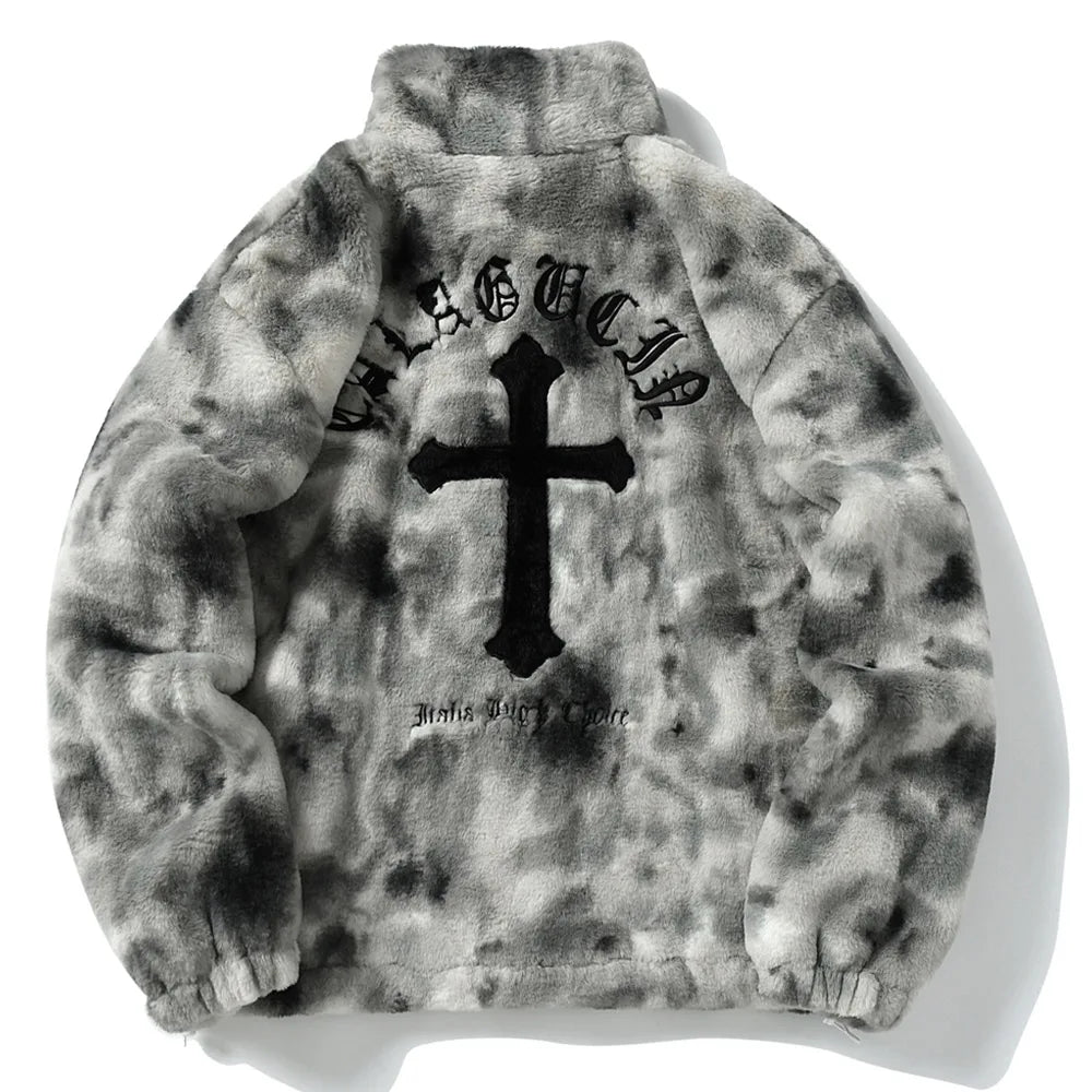 Casaco Masculino Estilo Hip-Hop (Promoção de Inverno 2025)