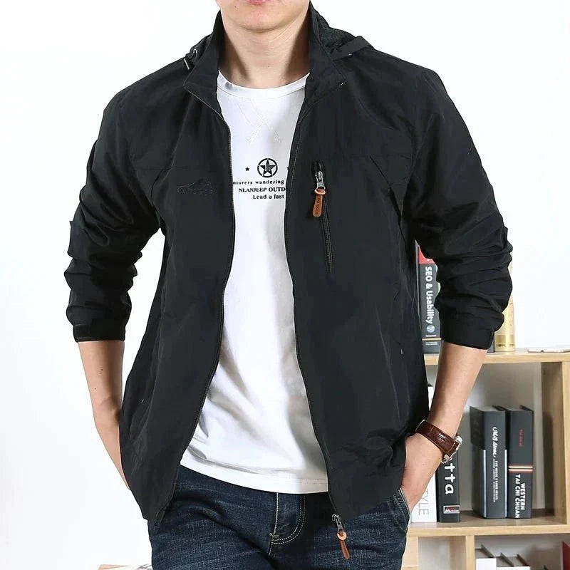 Jaqueta Masculina Tática Impermeável - (Promoção de Inverno 2025)