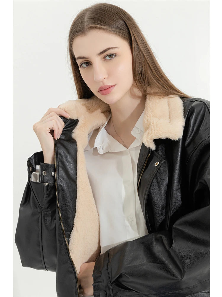 Jaqueta Feminina Para Inverno Estilo Vintage - (Promoção de Inverno 2025)