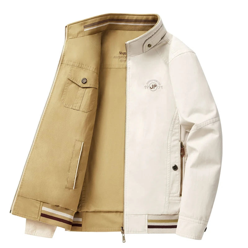 Casaco Masculino Militar Reversível de Algodão - (Promoção de Inverno 2025)