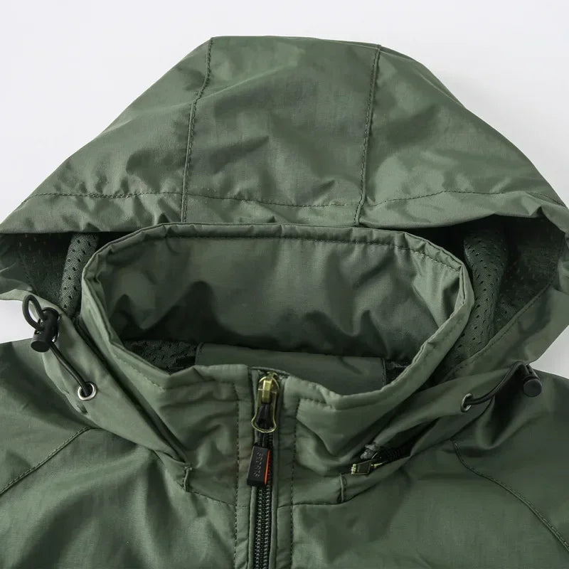 Jaqueta Tática Masculina Impermeável - (Promoção de Inverno 2025)