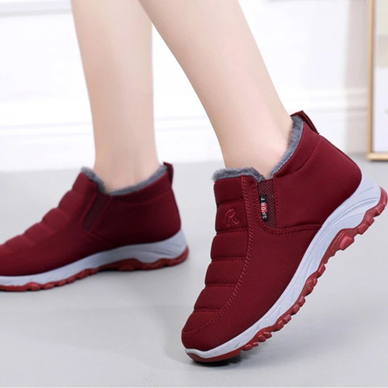 Bota Unissex Para Inverno Impermeável com Forro (Promoção de Inverno 2025)