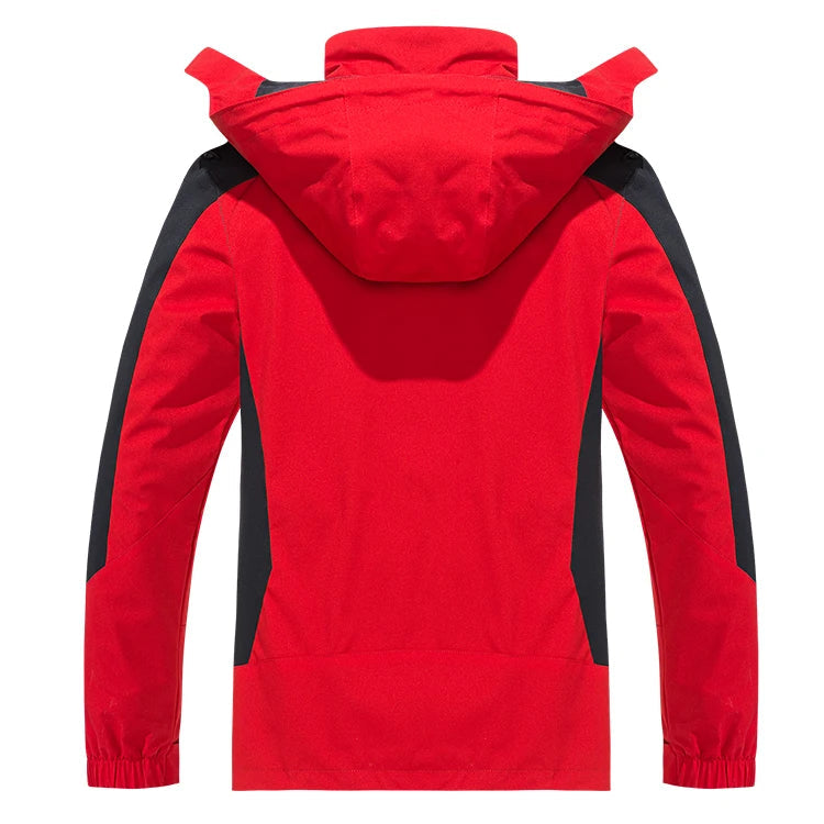 Jaqueta Masculina Impermeável para Trilha e Pesca com Proteção Contra Vento - (Promoção de Inverno 2025)