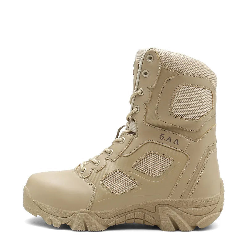 Bota Masculina Tática de Cano Curto para Trilhas Impermeável Resistente ao Desgaste – (Promoção de Inverno 2025)