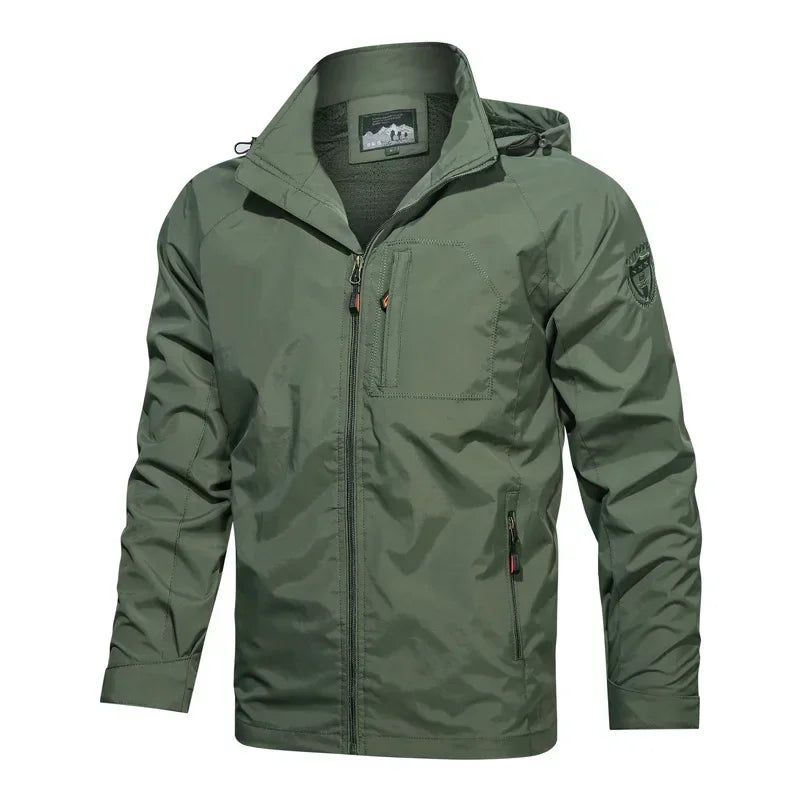 Jaqueta Tática Masculina Impermeável - (Promoção de Inverno 2025)