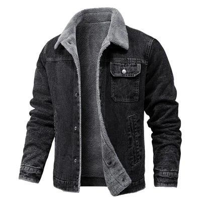 Jaqueta Masculina Jeans com Forro - (Promoção de Inverno 2025)