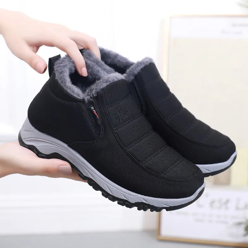 Bota Unissex Para Inverno Impermeável com Forro (Promoção de Inverno 2025)
