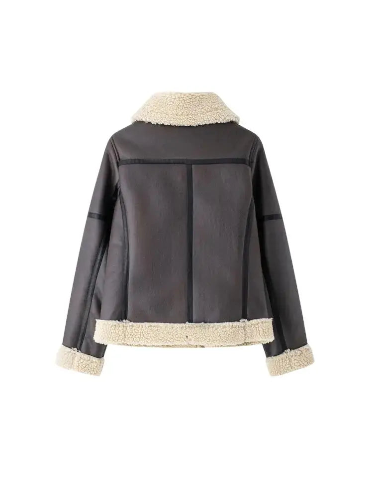 Jaqueta Feminina Para Inverno Estilo Elegante com Detalhe em Cinto - (Promoção de Inverno 2025)