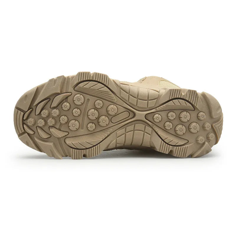 Bota Masculina Tática de Cano Curto para Trilhas Impermeável Resistente ao Desgaste – (Promoção de Inverno 2025)