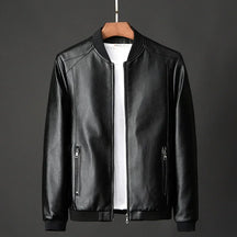 Jaqueta Masculina Estilo Motociclista Coreano - (Promoção de Inverno 2025)