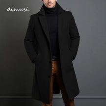 Jaqueta Longa Masculina de Inverno Lã Premium - (Promoção de Inverno 2025
