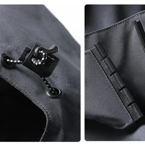 Jaqueta Masculina Impermeável Leve com Capuz para Trilhas e Escaladas - (Promoção de Inverno 2025)