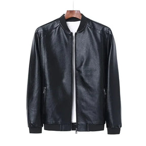 Jaqueta Masculina Estilo Motociclista Coreano - (Promoção de Inverno 2025)