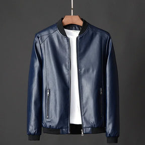 Jaqueta Masculina Estilo Motociclista Coreano - (Promoção de Inverno 2025)
