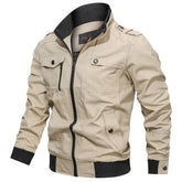 Jaqueta Masculina Casual Estilo Militar e Motociclístico - (Promoção de Inverno 2025)