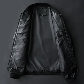 Jaqueta Masculina Estilo Motociclista Coreano - (Promoção de Inverno 2025)
