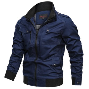 Jaqueta Masculina Casual Estilo Militar e Motociclístico - (Promoção de Inverno 2025)