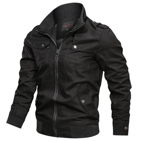 Jaqueta Masculina Casual Estilo Militar e Motociclístico - (Promoção de Inverno 2025)