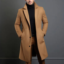 Jaqueta Longa Masculina de Inverno Lã Premium - (Promoção de Inverno 2025