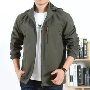 Jaqueta Masculina Tática Impermeável - (Promoção de Inverno 2025)