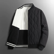Casaco Masculino Puffer Dupla Face com Zíper – (Promoção de Inverno 2025)