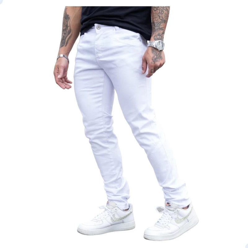 JEANS JAXON - BRANCO