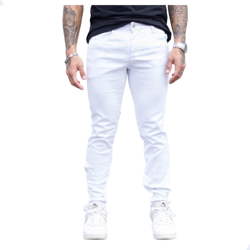 JEANS JAXON - BRANCO