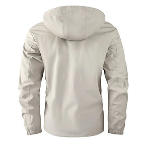 Casaco Masculino Casual Impermeável Com Capuz e Forro - (Promoção de Inverno 2025)