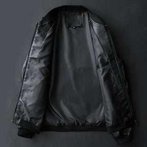 Jaqueta Masculina Estilo Motociclista Coreano - (Promoção de Inverno 2025)