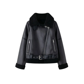 Jaqueta Feminina Para Inverno Estilo Elegante com Detalhe em Cinto - (Promoção de Inverno 2025)